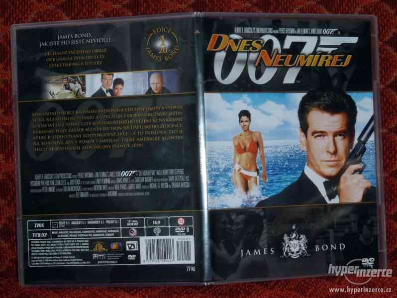 Dvd James Bond slim boxy, 1 díl za 99 Kč!+ poštovné - foto 3