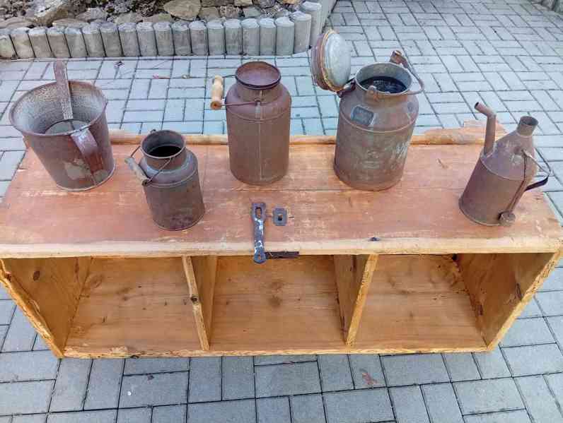 Stará kovová P Á N E V  a  N Á D O B Y - foto 2