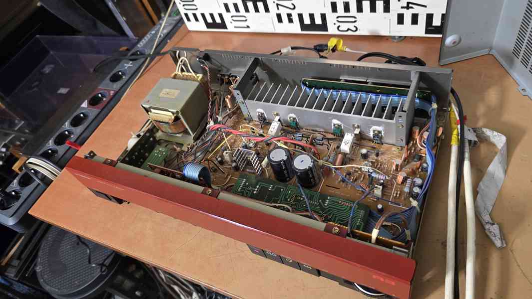 MITSUBISHI TELETON A3 - stereo zesilovač Japonsko 1977 - foto 3