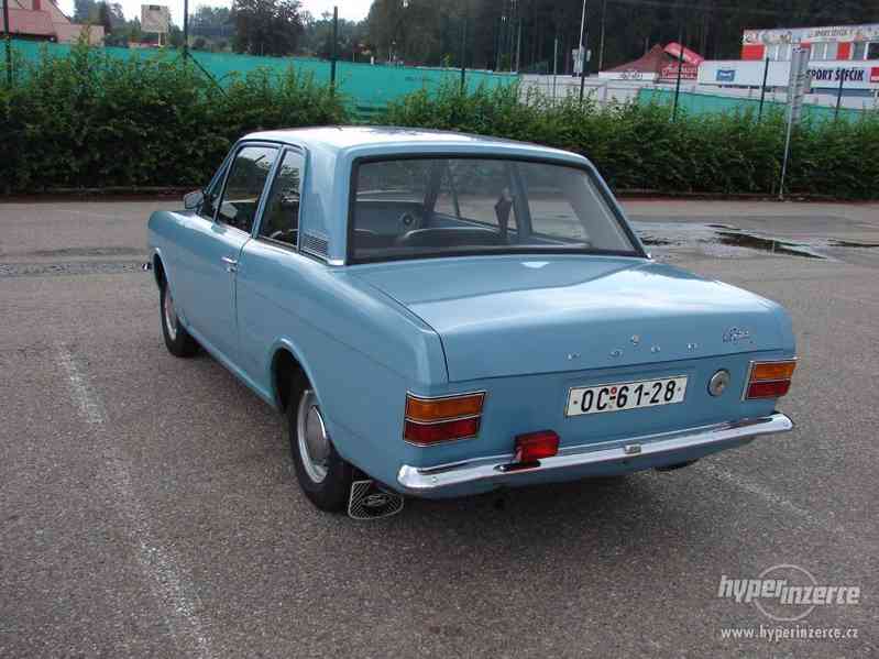 Ford Cortina 1.3i r.v.1969 1.Majitel,ČR,PŮVODNÍ STAV - foto 4