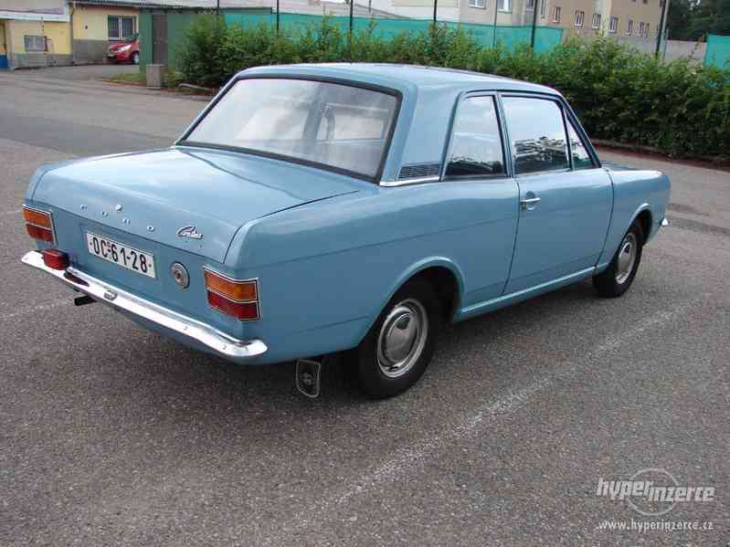 Ford Cortina 1.3i r.v.1969 1.Majitel,ČR,PŮVODNÍ STAV - foto 5