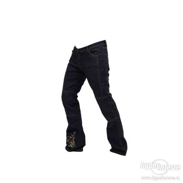 Dámské textilní moto kevlar jeansy Spark Desert rose 34 - foto 1