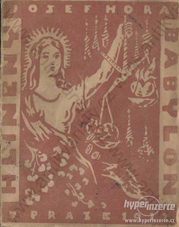 Hliněný Babylon Josef Hora 1922 - foto 1