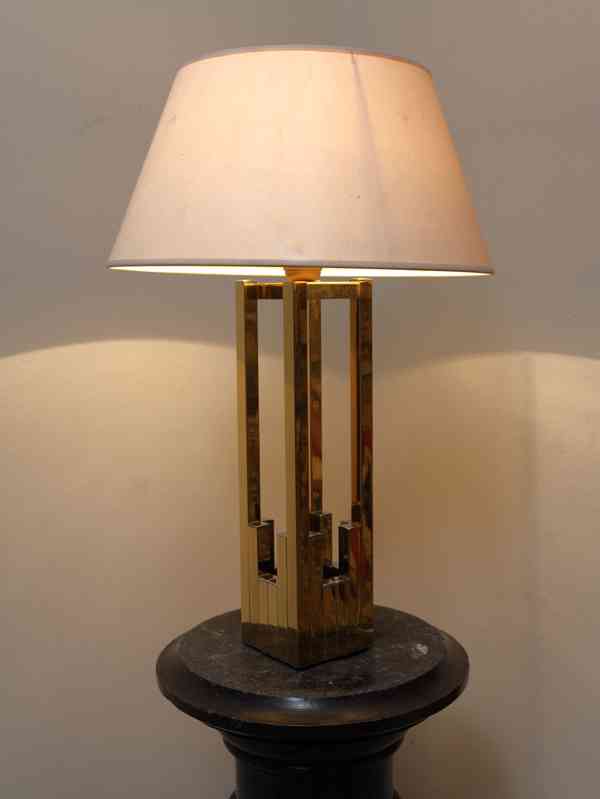 Stolní lampa vintage Willy Rizzo - foto 6