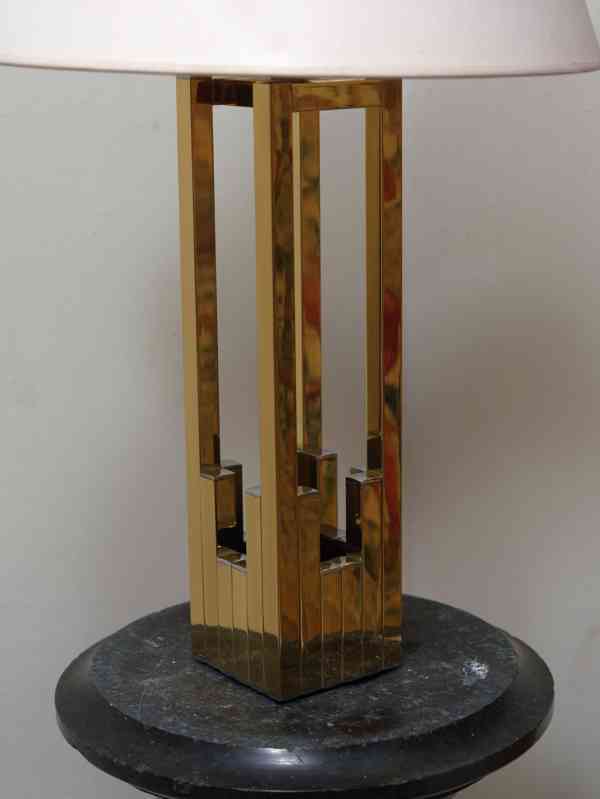 Stolní lampa vintage Willy Rizzo - foto 2