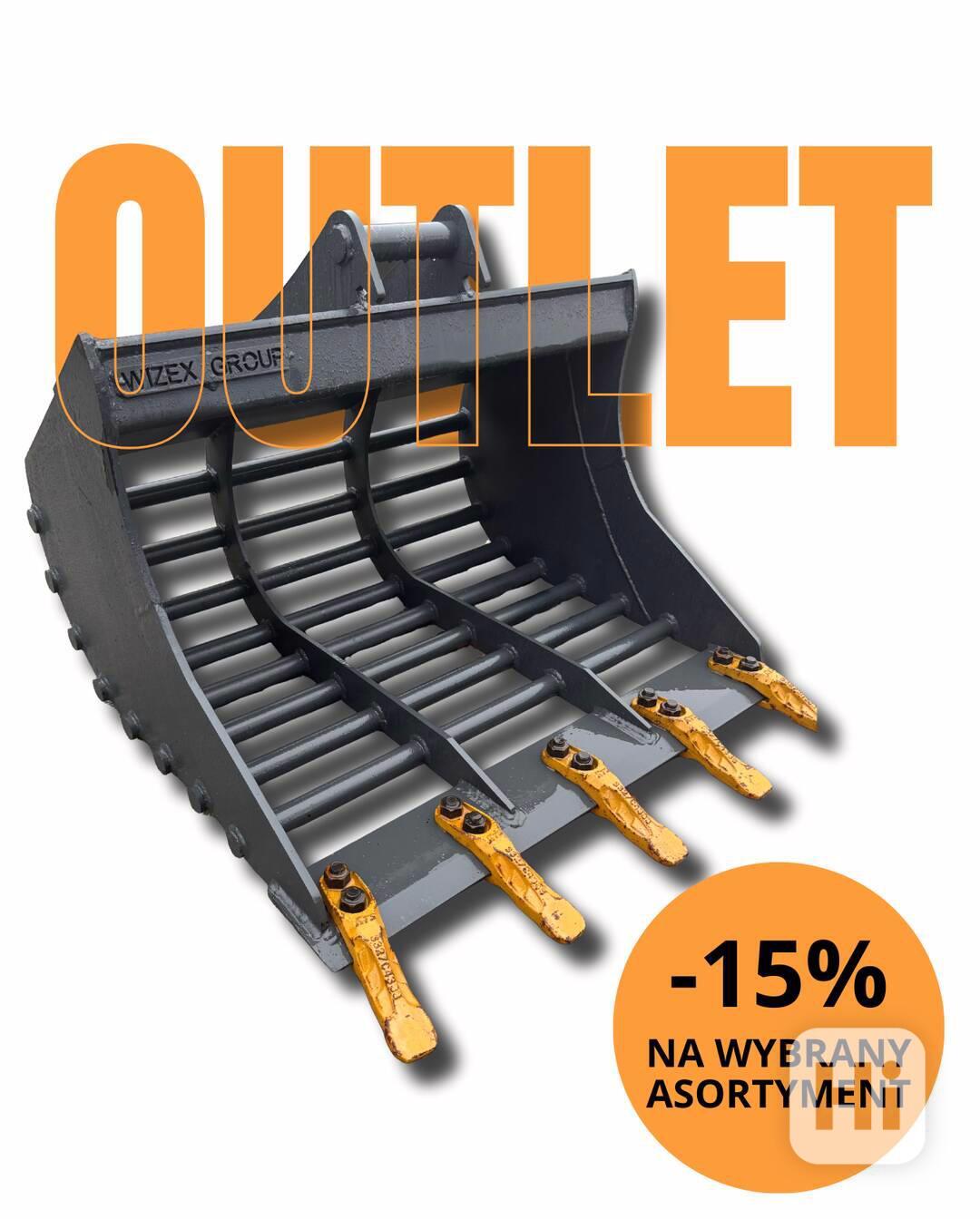 Dutá lopata 100 cm  6–9 t — JCB 3CX / 4CX — OUTLET - foto 1