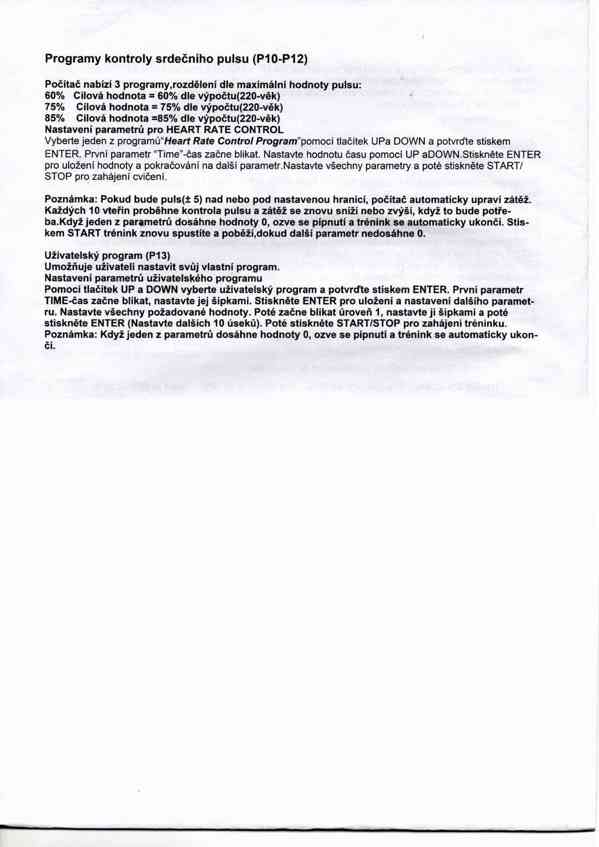 Eliptický trenažér Motio 70 - HB - foto 5