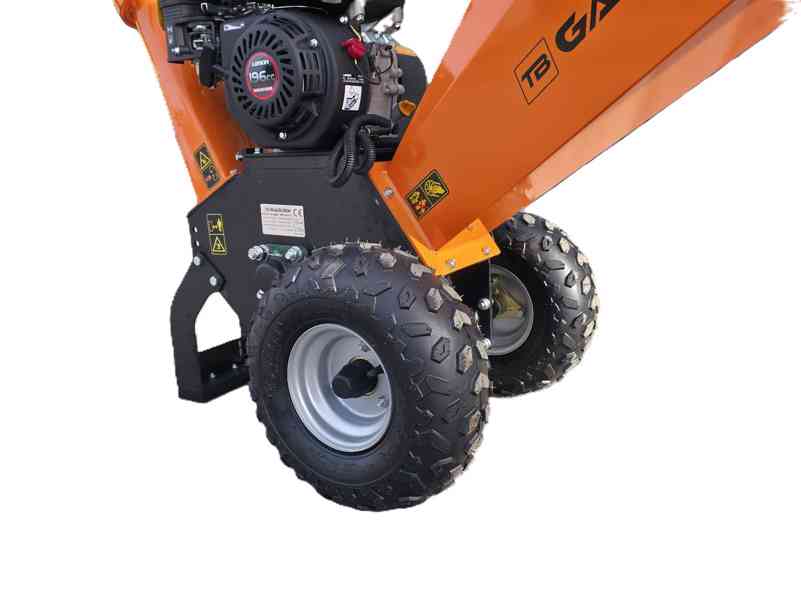 Benzínový štěpkovač GS650 6,5 HP, větve až 10 cm - foto 5