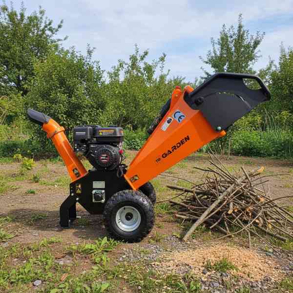 Benzínový štěpkovač GS650 6,5 HP, větve až 10 cm - foto 10