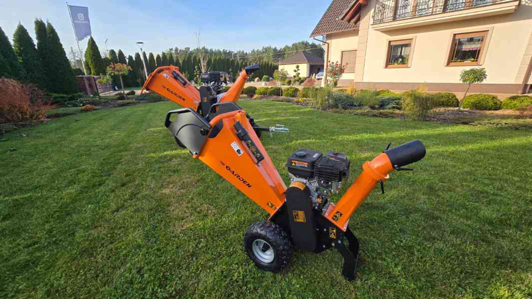 Benzínový štěpkovač GS650 6,5 HP, větve až 10 cm - foto 2
