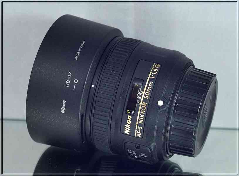 Nikon AF-S Nikkor 50mm f/1.8 G **1:1.8 FX - foto 7