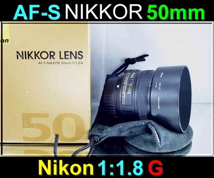 Nikon AF-S Nikkor 50mm f/1.8 G **1:1.8 FX