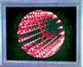 Zrcadlové hodiny se světelným tunelovým efektem - foto 1