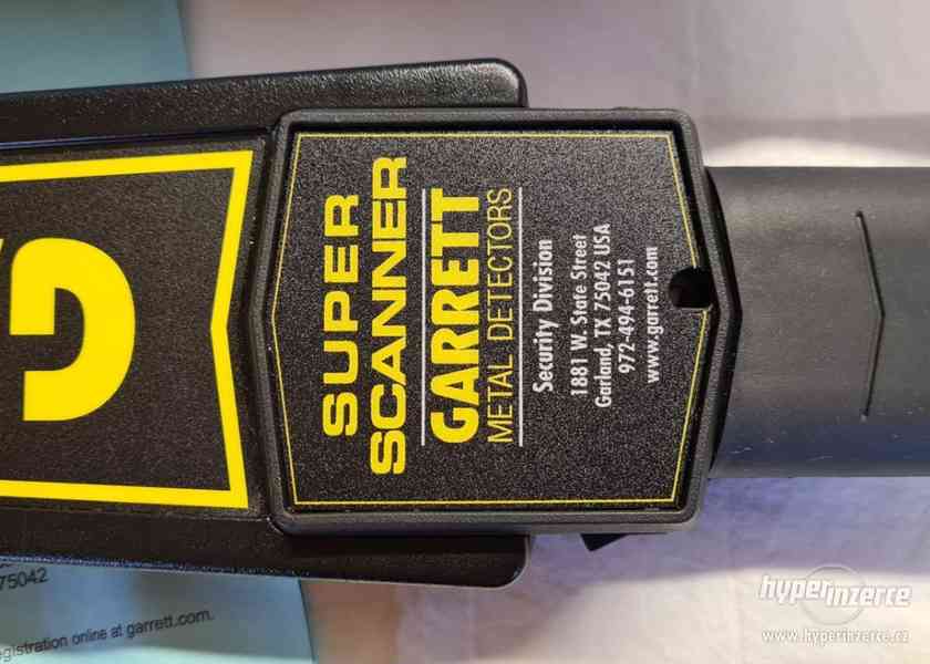 US Garrett Super Scanner, ruční detektor kovu - NOVÝ - foto 2
