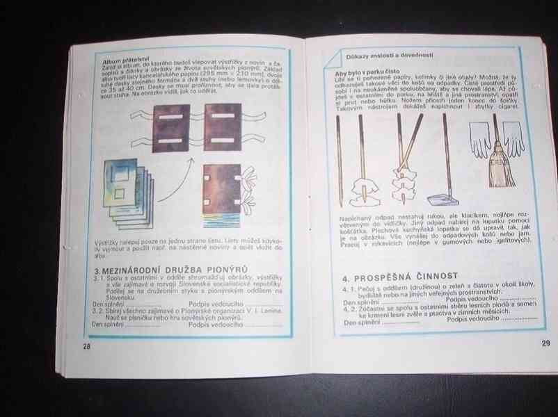 Pionýr - medaile 4ks a pásek 10ks, zápisník - foto 7