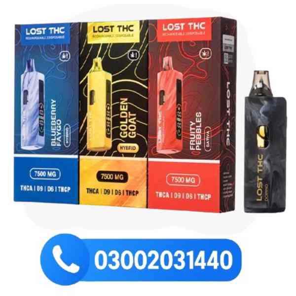 Lost THC V2 Disposable 7.5G In Quetta~0300~2031440= - foto 1