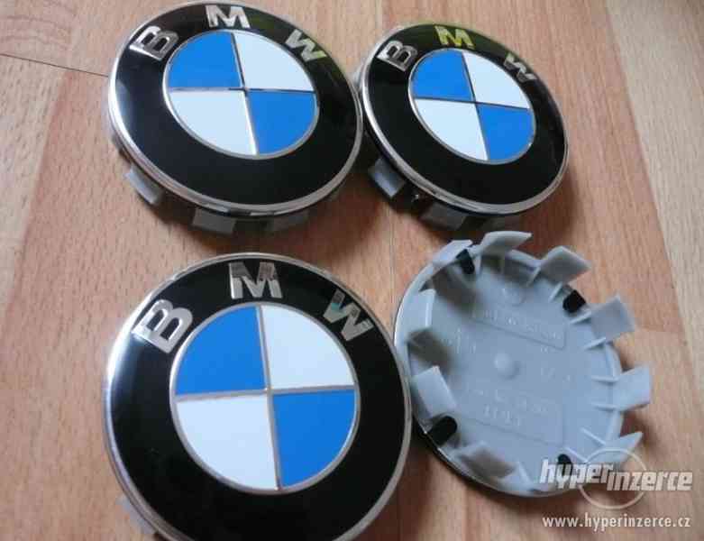STŘEDOVÉ POKLIČKY do alu litých kol– BMW – 68mm - NOVÉ - foto 2