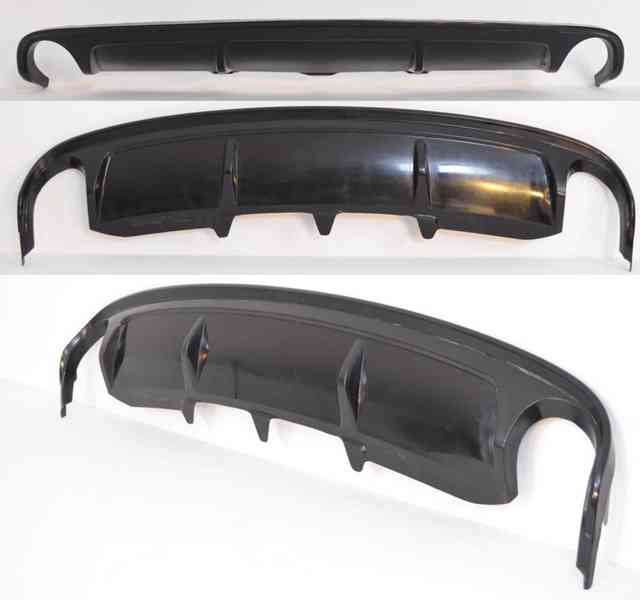 Zadni spoiler audi a4 b8 8k0 Difuzor naraznik rs4 - foto 5