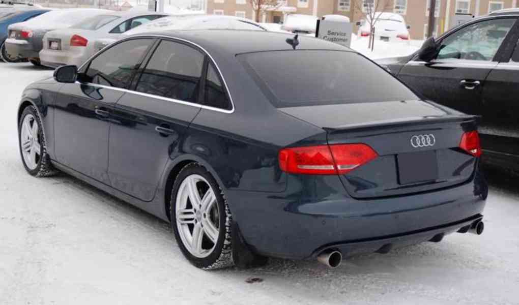Zadni spoiler audi a4 b8 8k0 Difuzor naraznik rs4 - foto 3