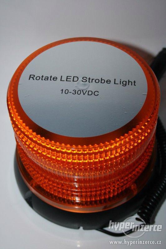 LED maják 12V-24V (rotační nebo strobo efekt) - foto 2
