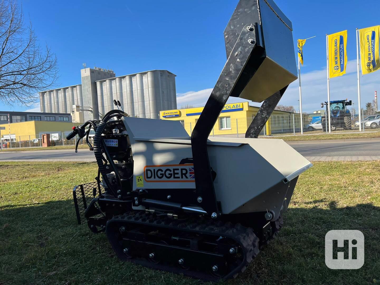 samonakladaci dumper kolecko minidumper dampr dempr - foto 1