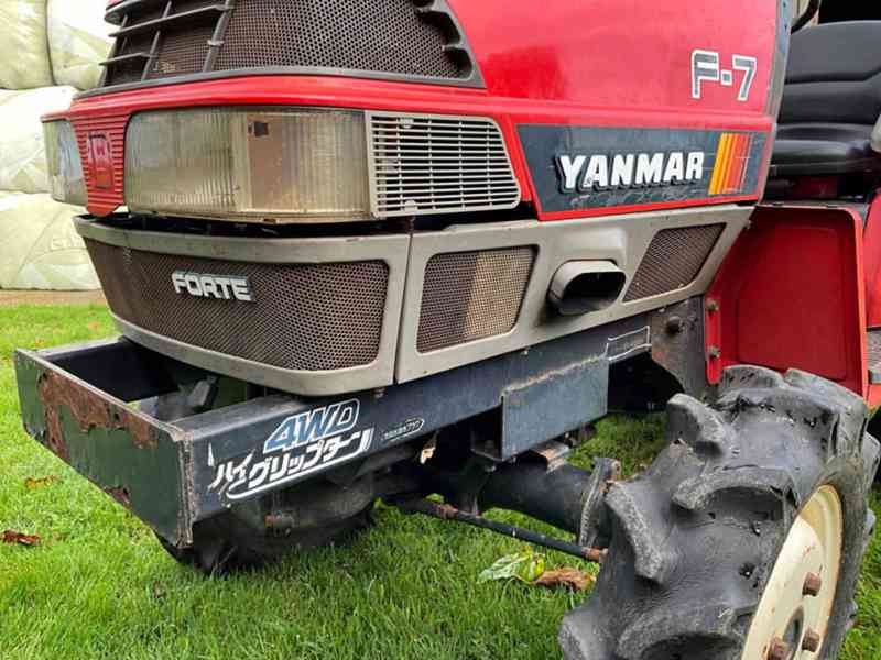 Traktor Yanmar F-7 Rok výroby 1992 - foto 5