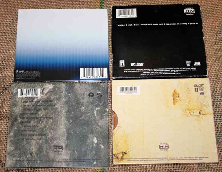 4x CD ... NIN - NINE INCH NAILS - prodej sbírky !!! - foto 2