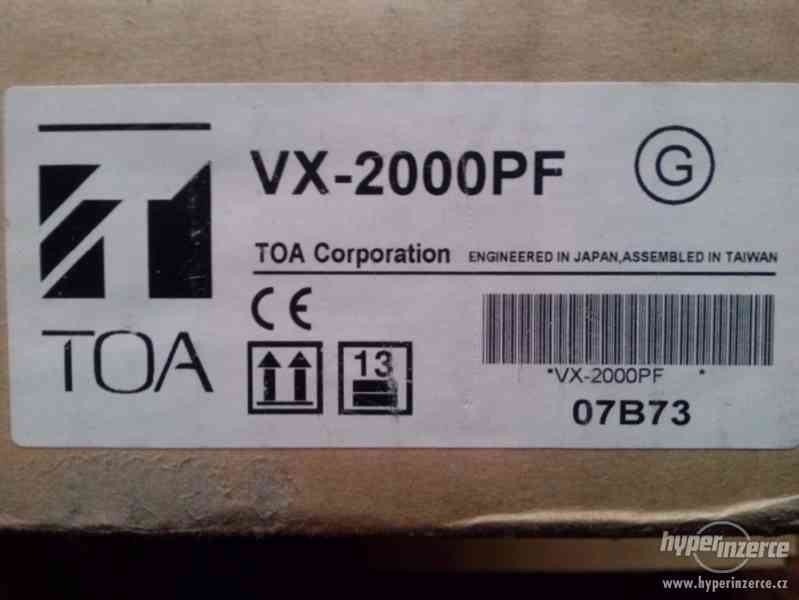 TOA VX-2000PF - ram pro napájecí zdroje - foto 2