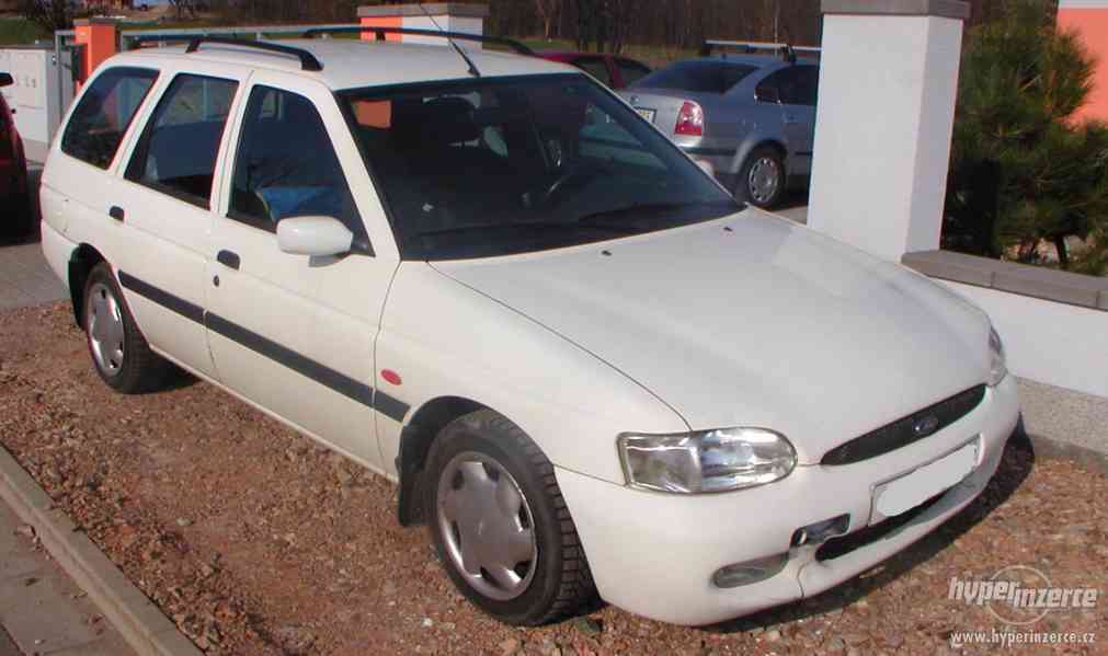 Ford Escord 1.8TD, kombi, diesel, 51kW, 1999, bílý, klima - foto 1