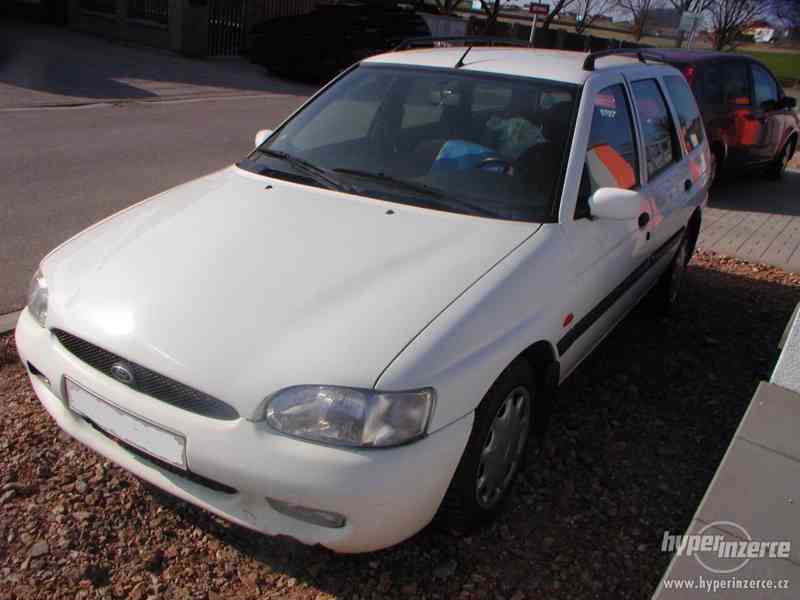 Ford Escord 1.8TD, kombi, diesel, 51kW, 1999, bílý, klima - foto 5