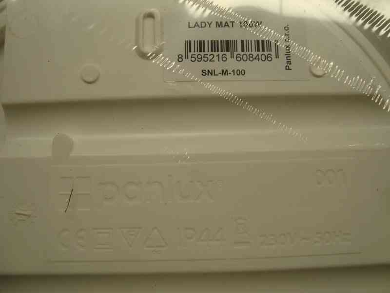 Světlo Svítidlo Panlux LADY 100W E27 IP44 mat bílá SNL-M-100 - foto 2