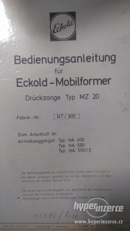 Walter Eckold KF2800 - formovacka / lys / ohybacka plechov - foto 6