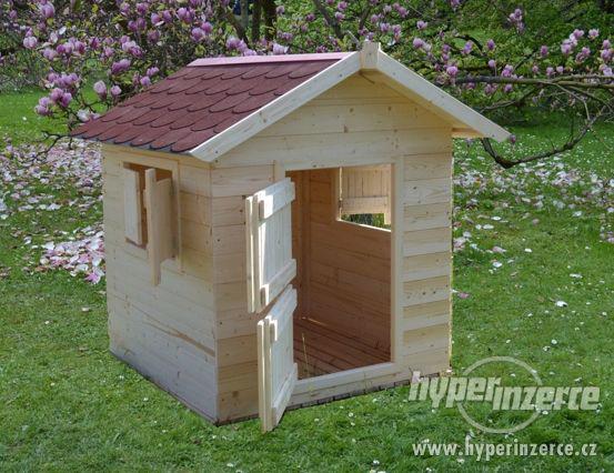 Prodám dětský dřevený domeček - foto 1