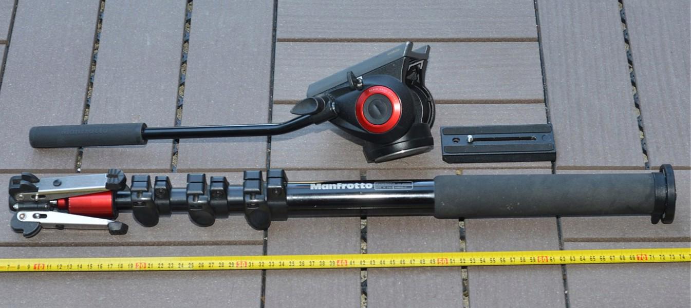MANFROTTO MVM500A * monopod*V: 77-203cm*Nos. 5kg - foto 3