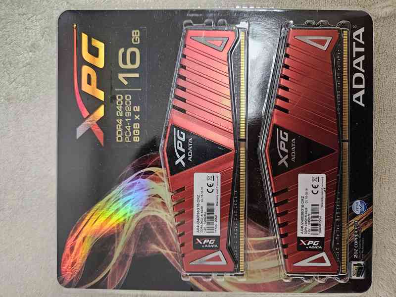 ADATA XPG 16GB KIT DDR4 2400MHz CL16 Z1 - foto 1