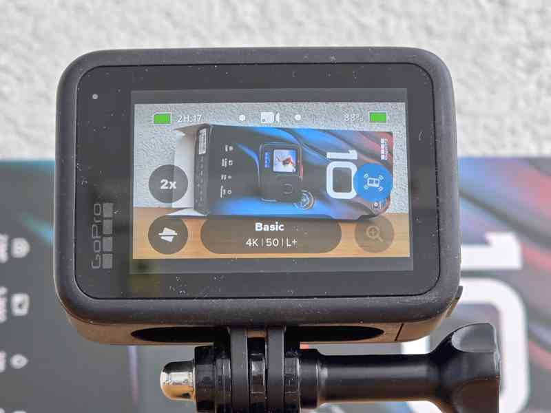 GoPro Hero 10 Black, duální nabíječka, baterie - foto 7