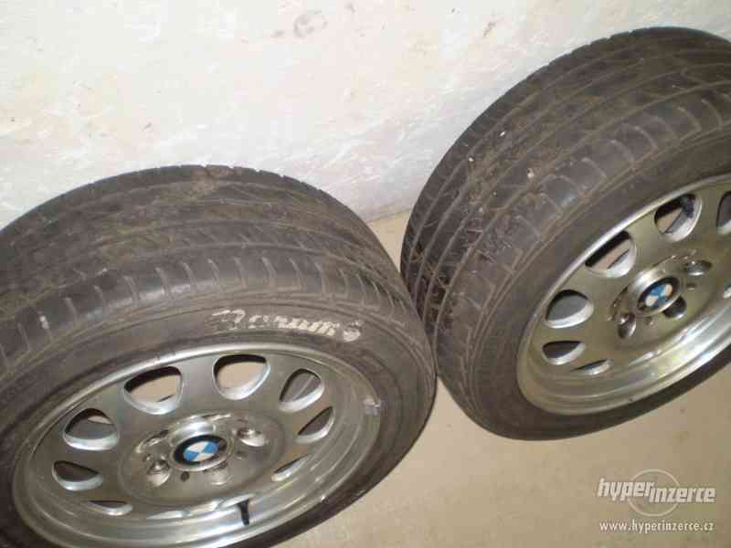 4x ALU kola BMW 15´´ s pneu 195/50 R15 - foto 3