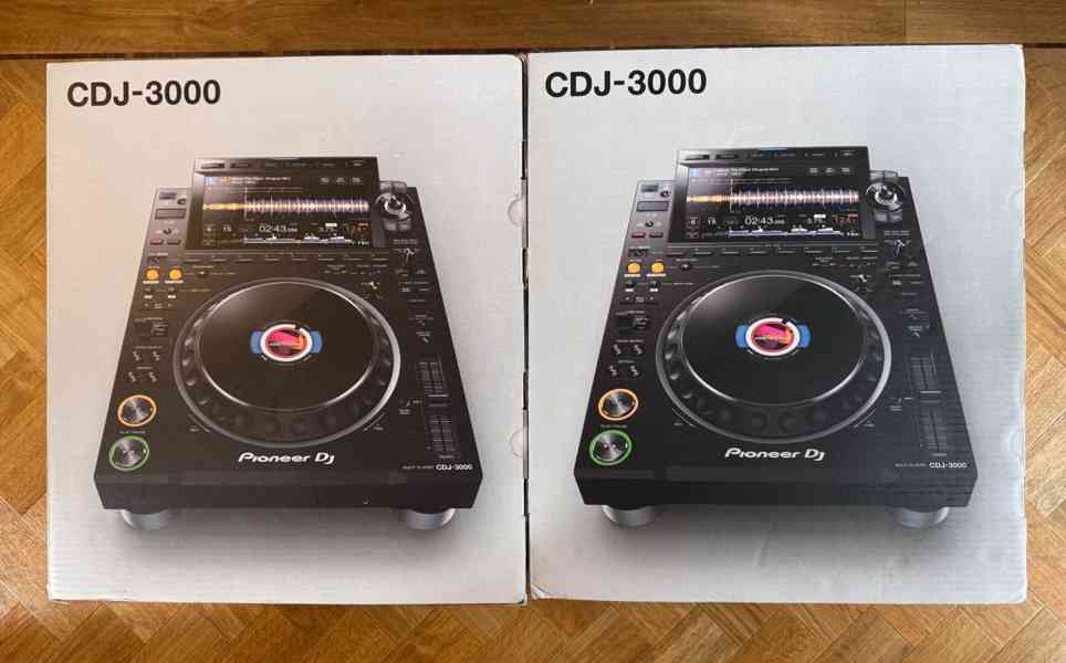 2 x DJ přehrávače Pioneer CDJ 3000 - ve výborném stavu - foto 5