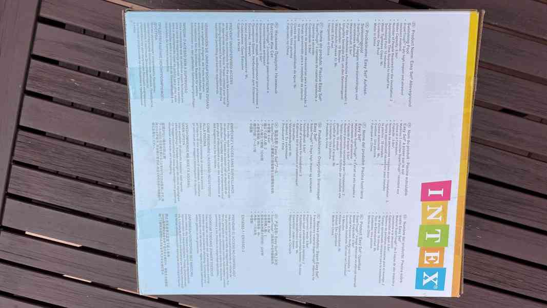 Dětský bazén Intex, nepoužitý 1,83cm x 51cm - foto 3