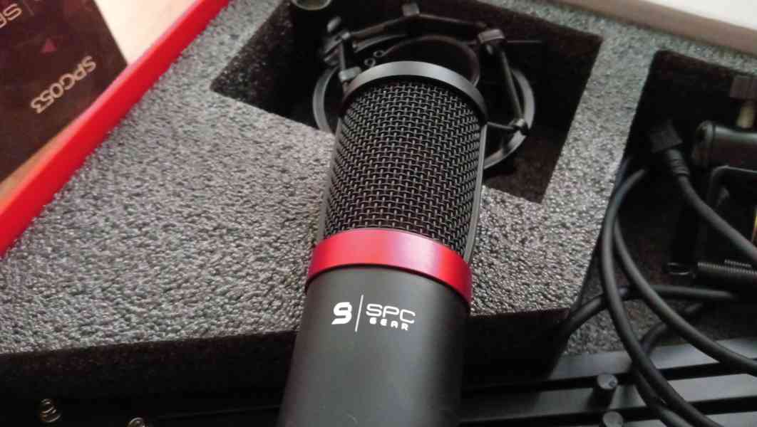 USB Kondenzátorový Mikrofon SPC Gear SM950 - foto 1