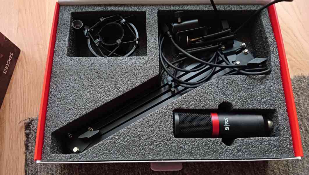 USB Kondenzátorový Mikrofon SPC Gear SM950 - foto 2