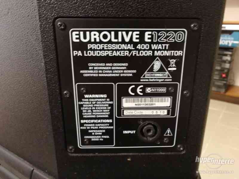 Behringer EP2500 + Eurolive E1220 - foto 3