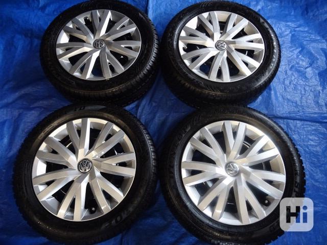 Zimní plechová kola 16"  VW Touran, Golf 6,7 , Seat, Leon,  - foto 1