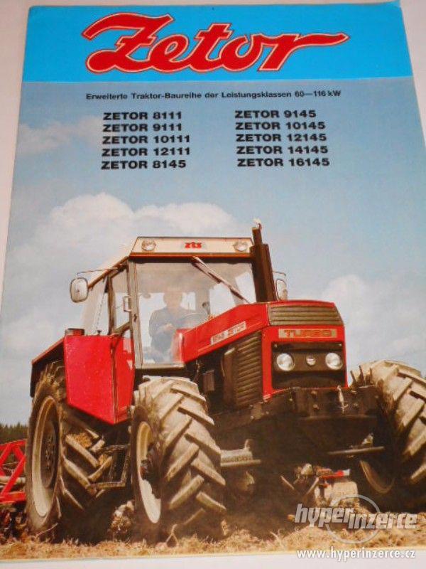 Koupím prospekty Zetor - foto 5