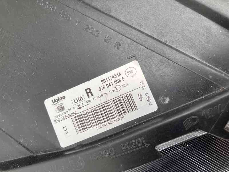 predni svetlo seat ateca pravy levy 16-20  fullled - foto 11