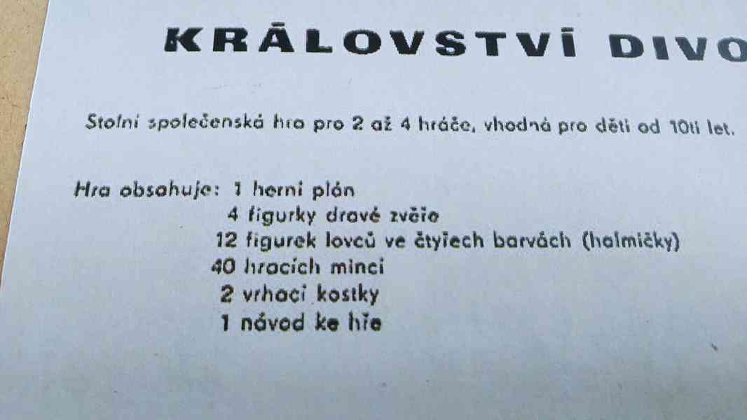 Retro hra Království divočiny, Tofa - foto 10