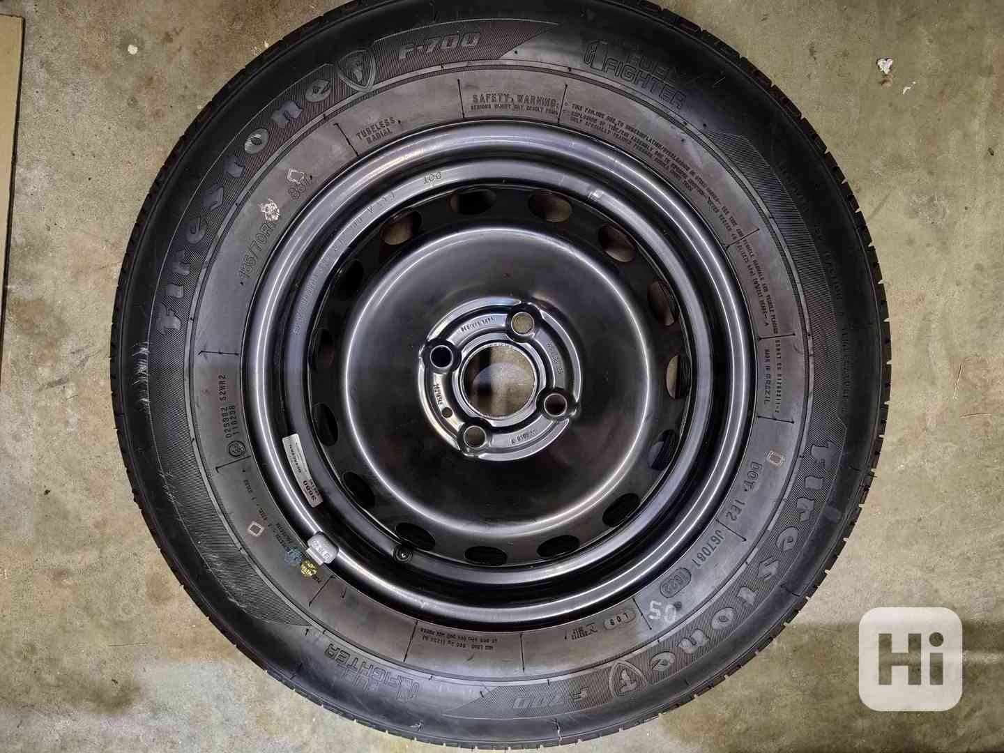 Pneu sada 185/70 R14 plech 4x100 - foto 1