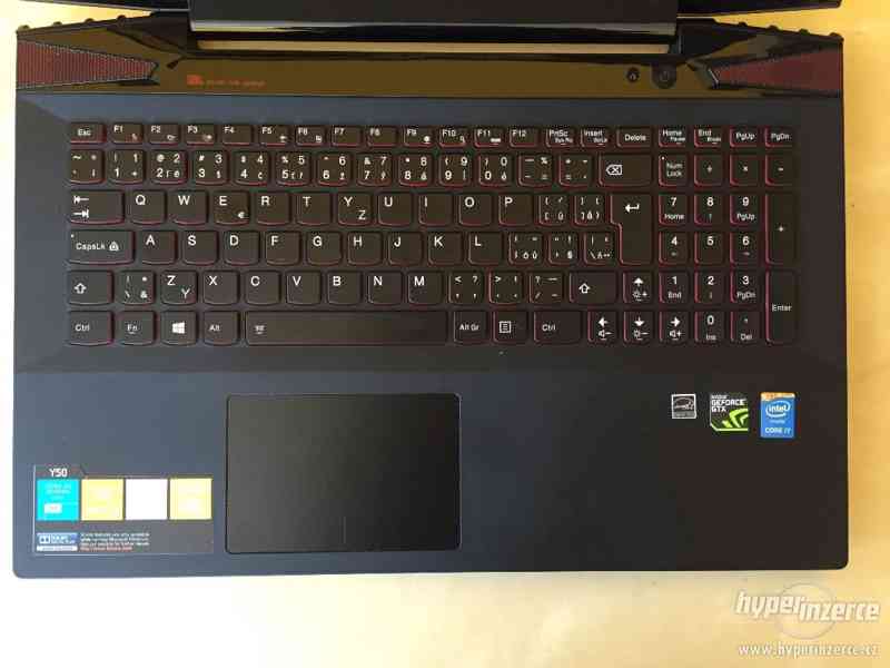 Prodám Lenovo IdeaPad Y50-70 Black - foto 11