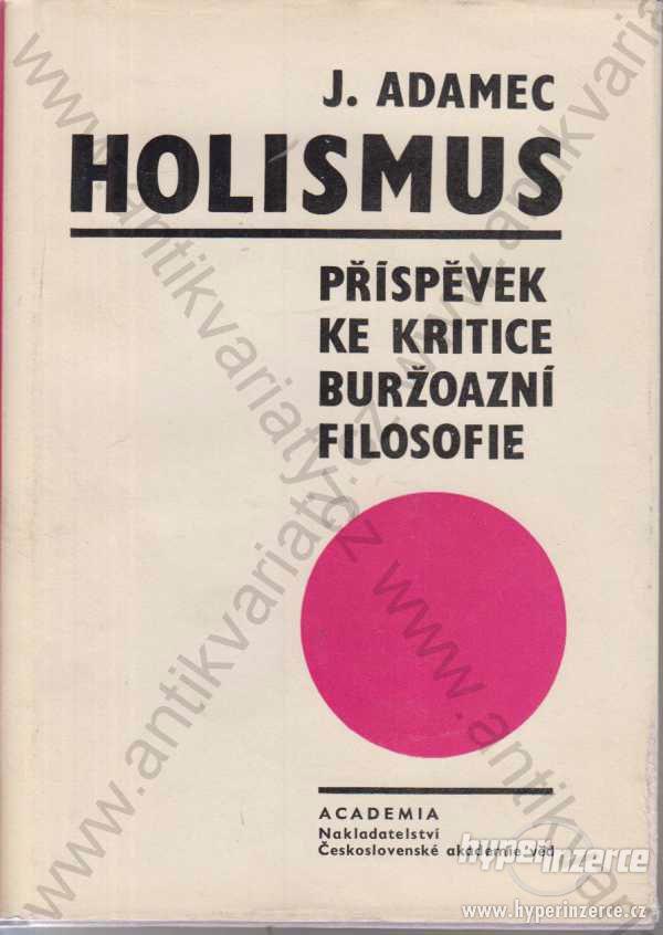 Holismus Josef Adamec Academia, Praha 1966 - foto 1