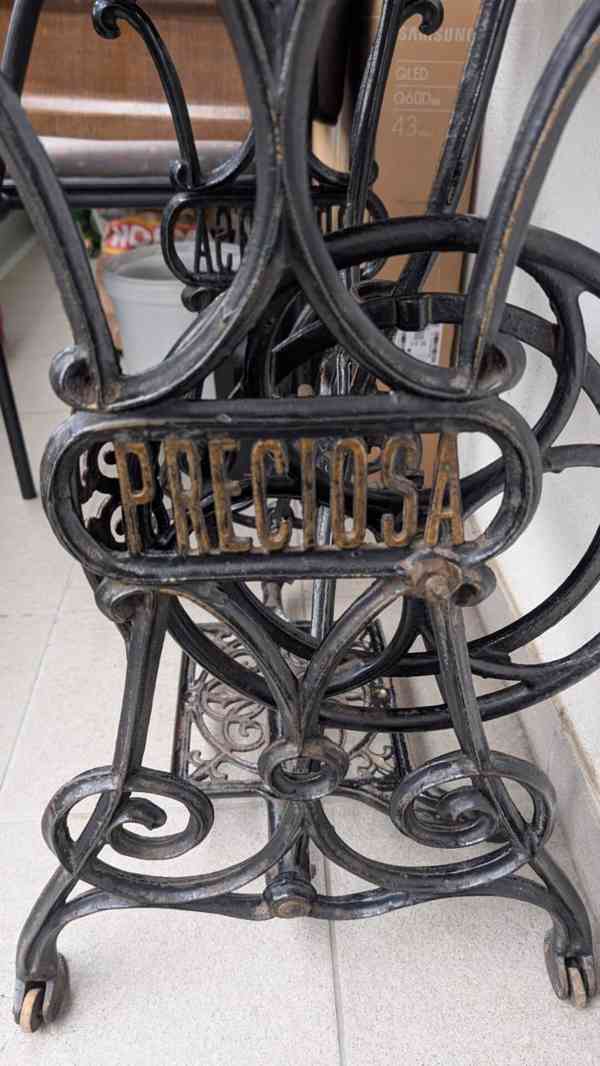 Starožitný retro šicí stroj PRECIOSA - foto 4